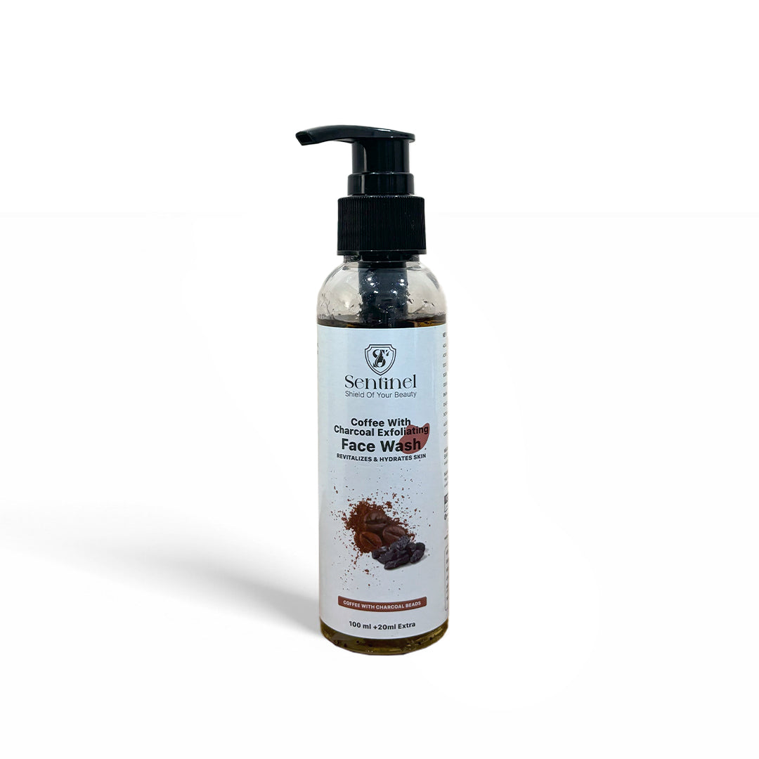 COFFEE WITH CHARCOL FACE WASH (120ml)