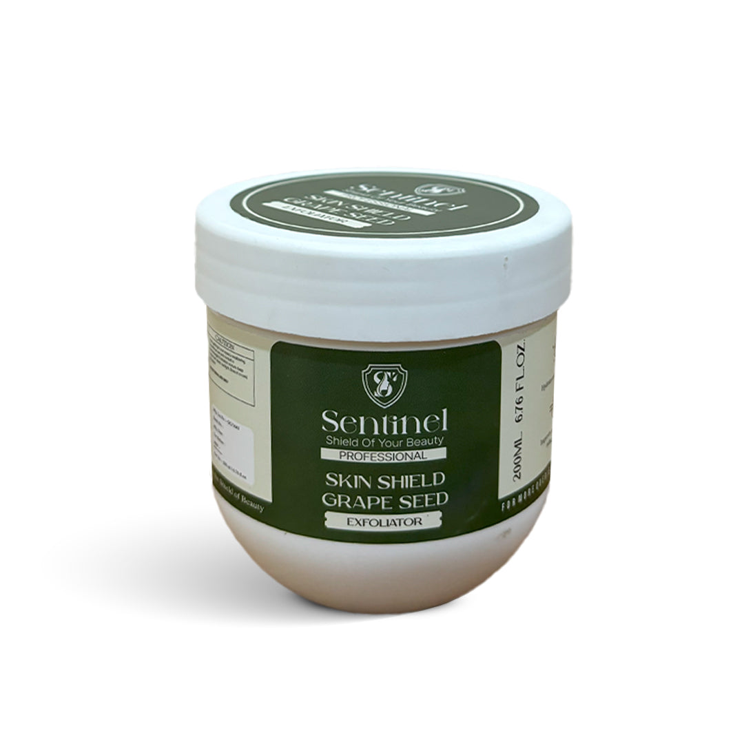 SKIN SHIELD GRAPE SEED FACE SCRUB