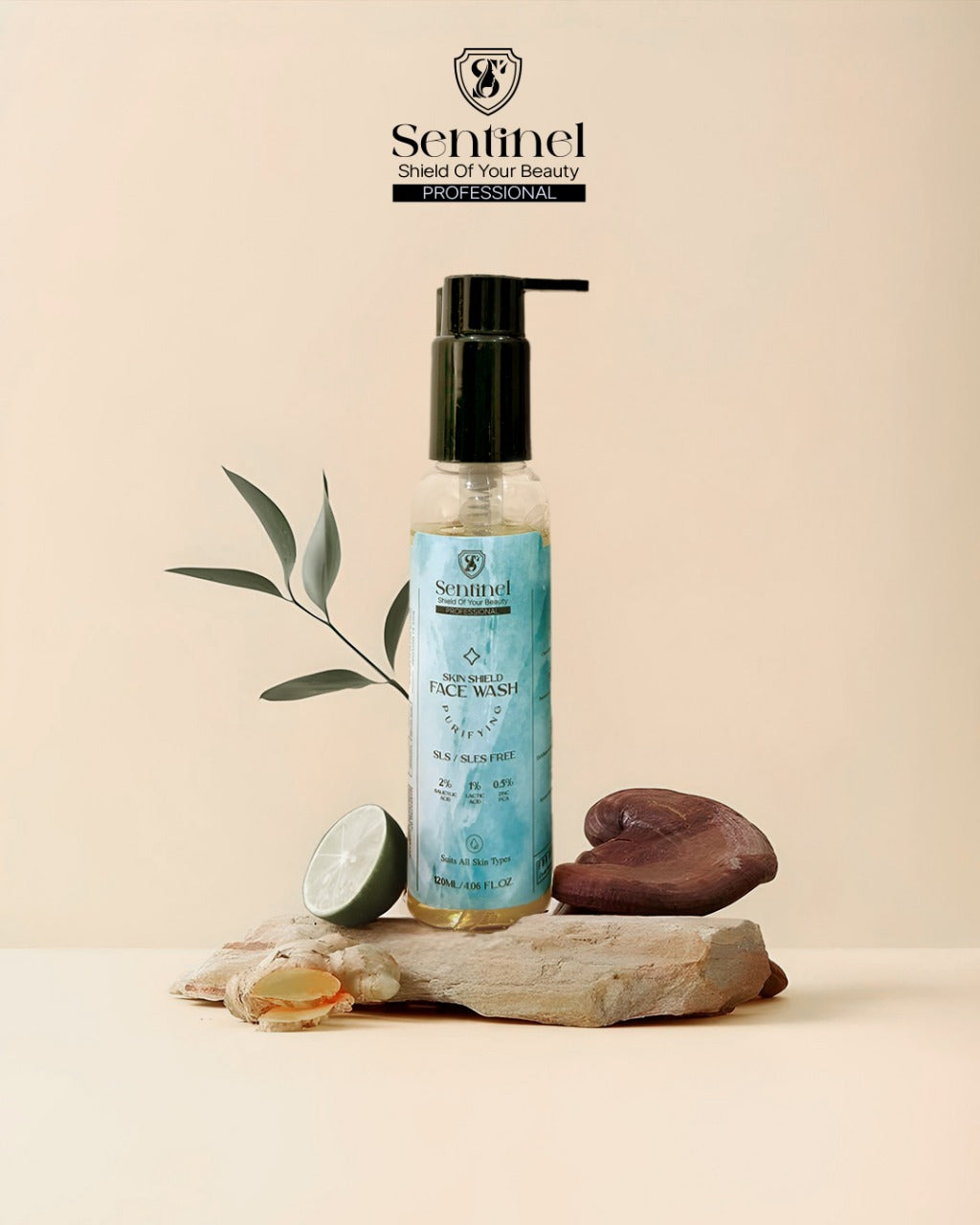 SKIN SHIELD PURIFYING FACE WASH (120ml)